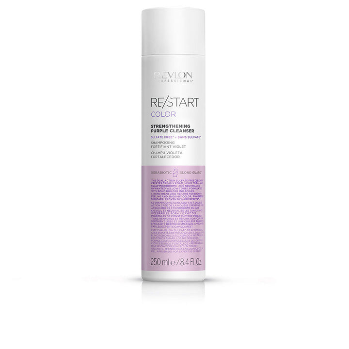 250 ml purple strengthening cleanser bottle for coloured, blonde hair — Unisex