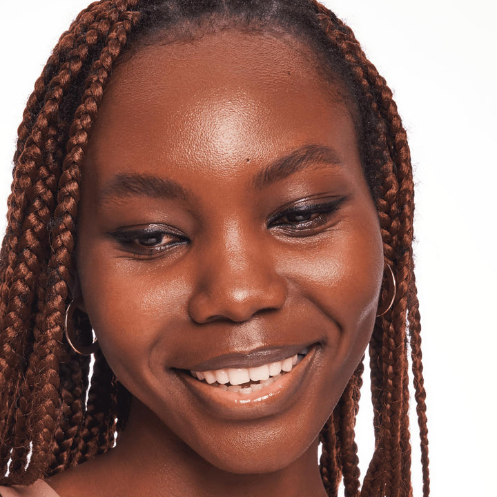 Slim rosy copper gel eye pencil, waterproof, compact tip, Unisex