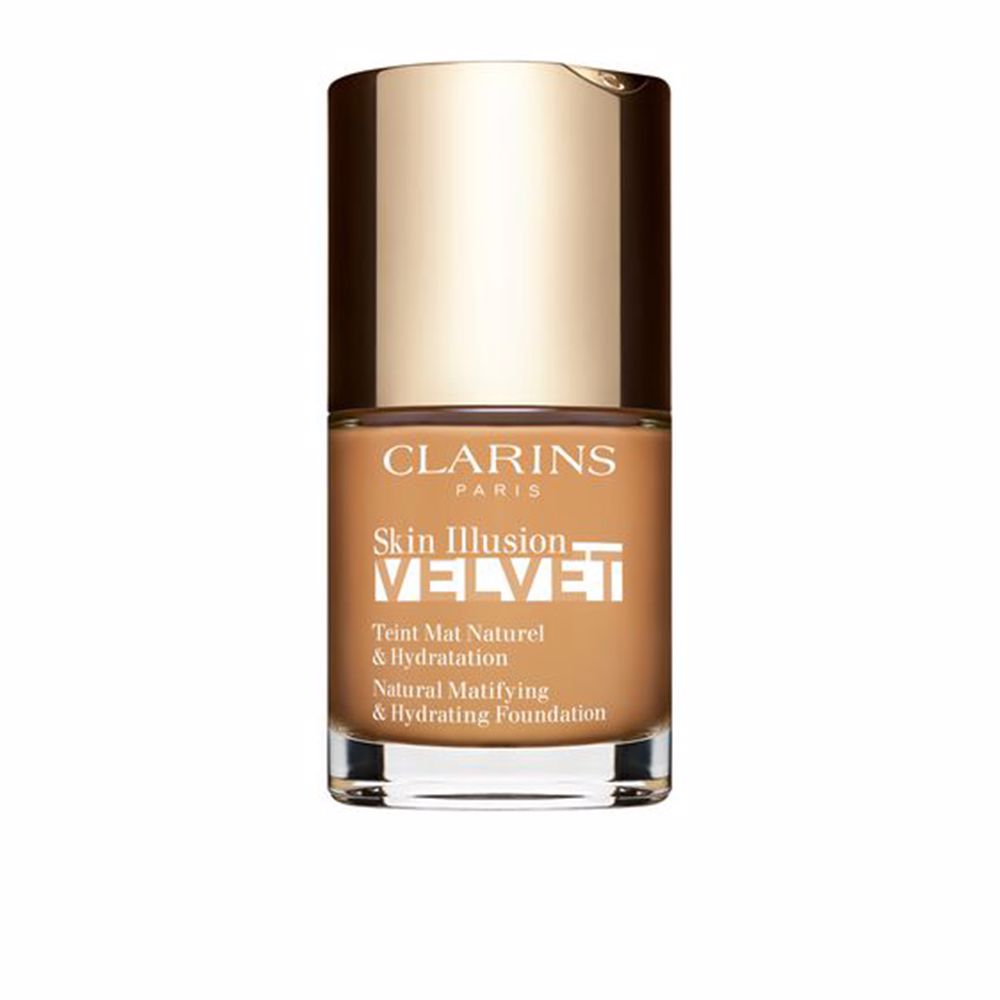 30 ml velvet-matte serum foundation, shade 105N, pump bottle
