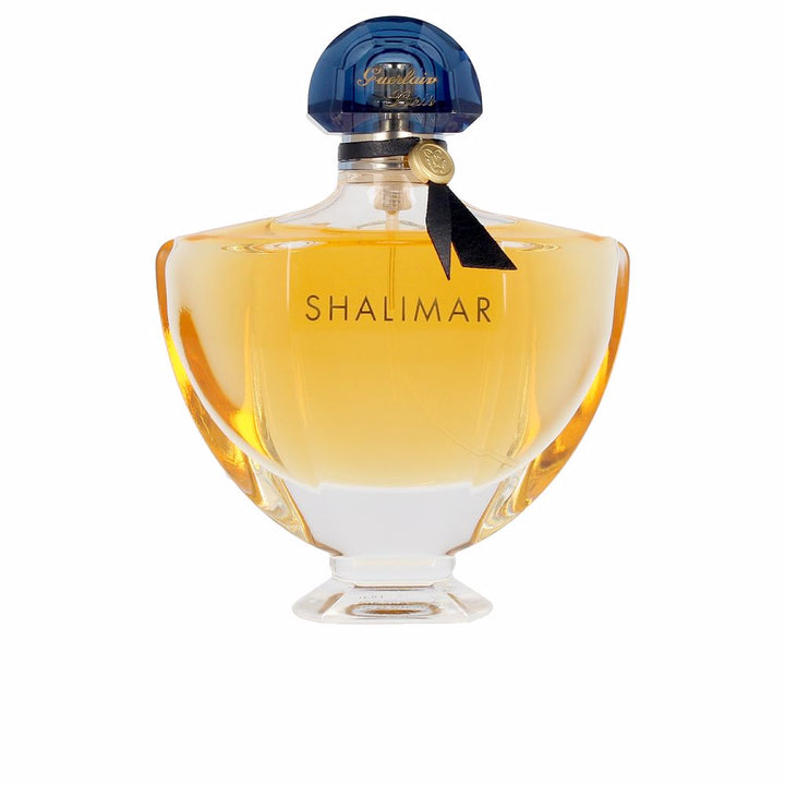 Ornate amber-coloured perfume bottle with fan-shaped cap, 90 ml extrait for Women