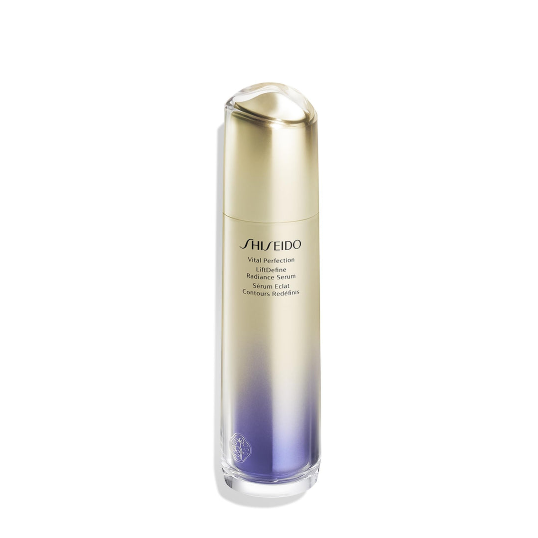 80 ml pump serum bottle for face and neck; firming and brightening