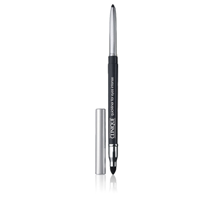 Retractable charcoal eyeliner pencil, slim tip, 0.28 g, intense charcoal