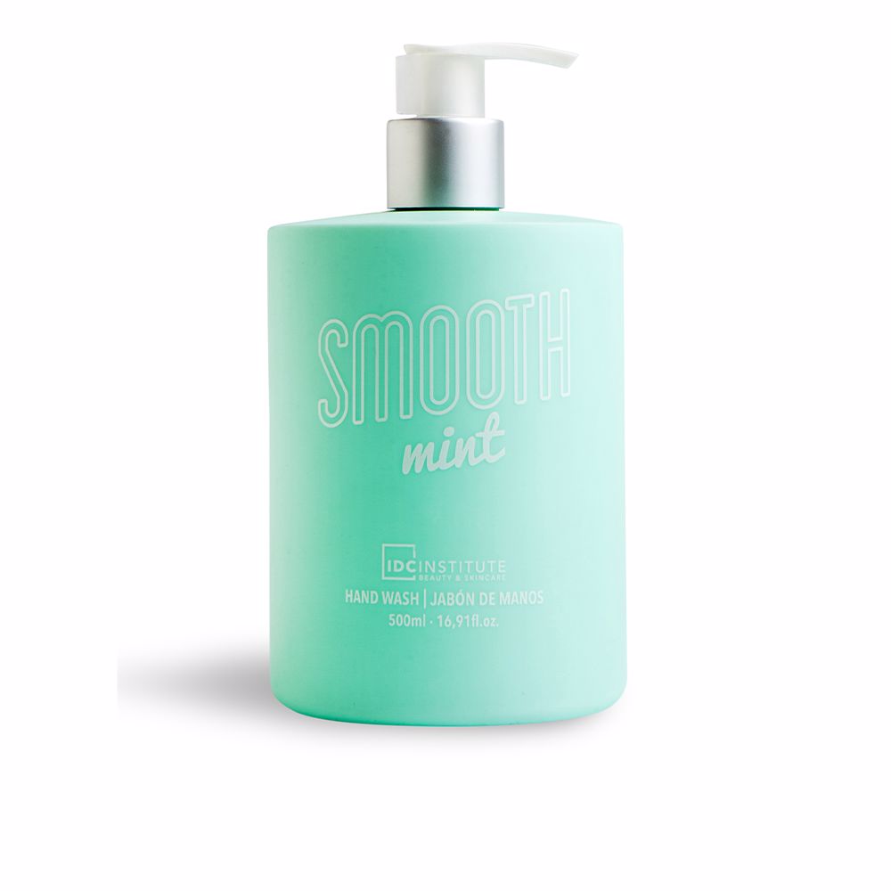 Mint-coloured 500 ml hand wash bottle, gel cleanser for Unisex use