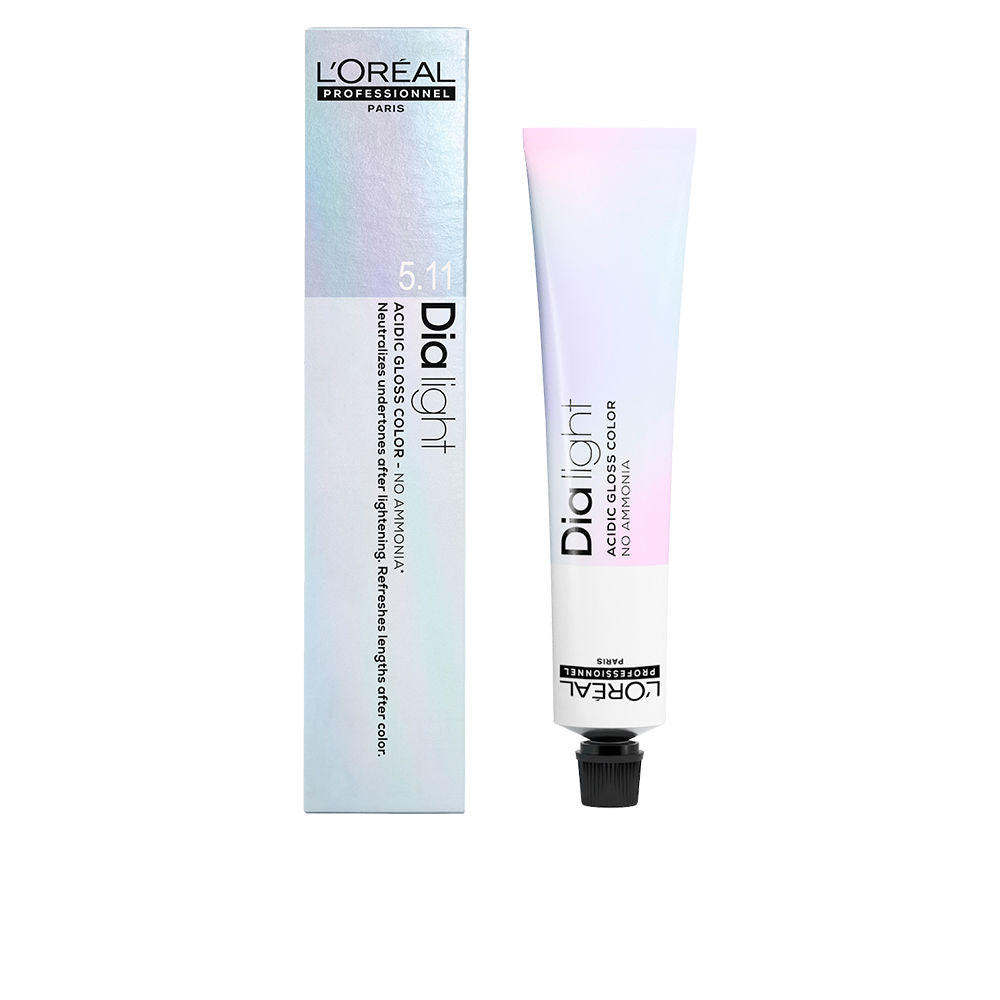 50 ml tube of ammonia-free gel-cream semi-permanent hair colour, shade 8.11, salon use