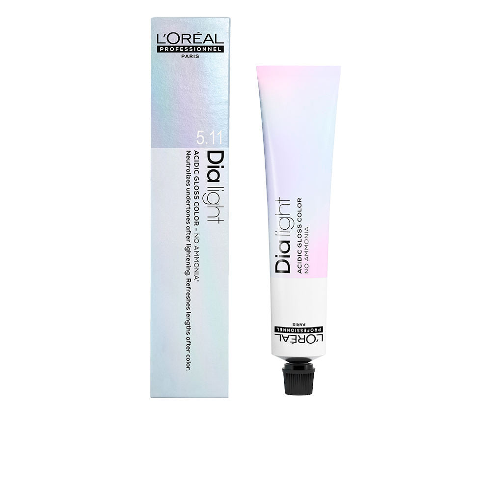 50 ml tube of gel‑crème semi‑permanent hair colour, glossy light brown shade