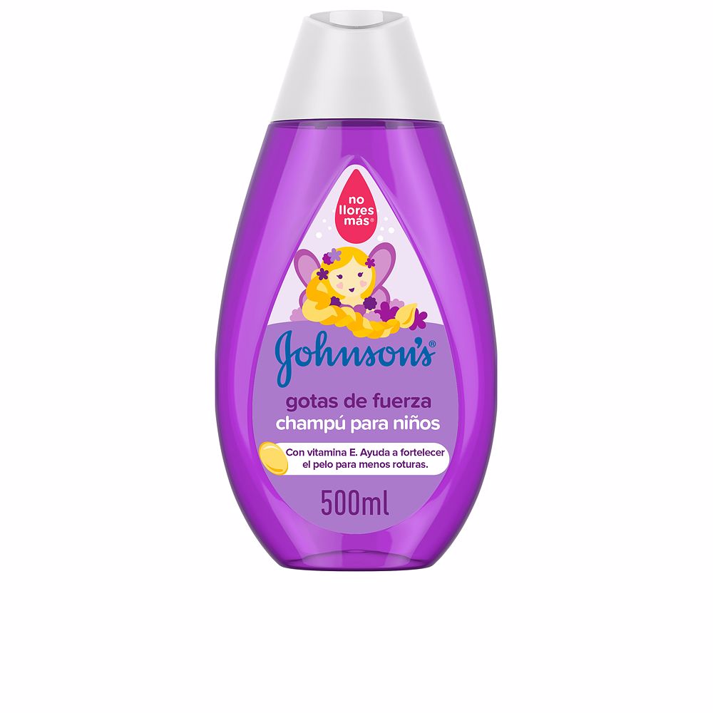 500 ml unisex tear-free strengthening shampoo bottle with vitamin E and argan oil