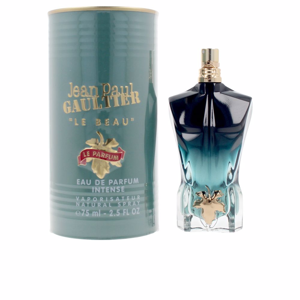 75 ml black-green lacquered eau de parfum bottle with gilded leaf, woody-amber notes