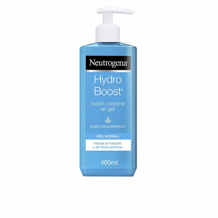 400 ml clear hyaluronic gel body lotion in recyclable bottle, Unisex