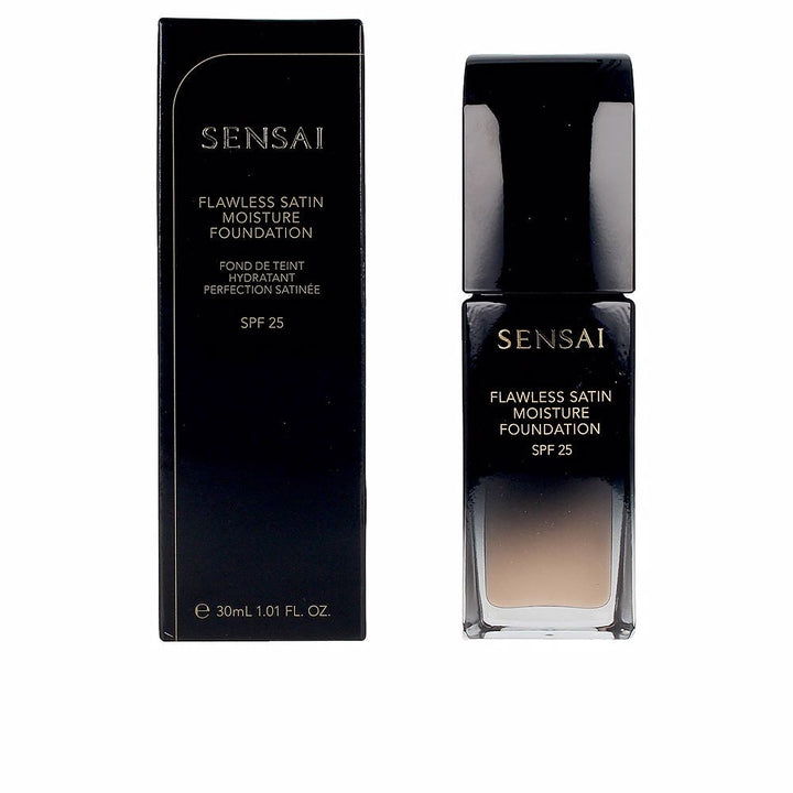 30 ml bottle of satin moisture foundation, FS203 beige neutral, Unisex