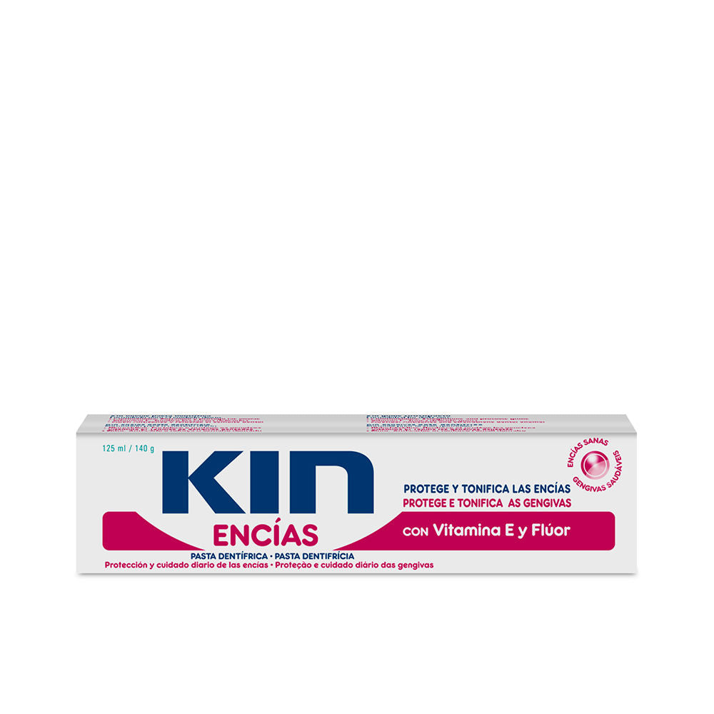 125 ml white toothpaste tube for gum care with chlorhexidine and fluoride
