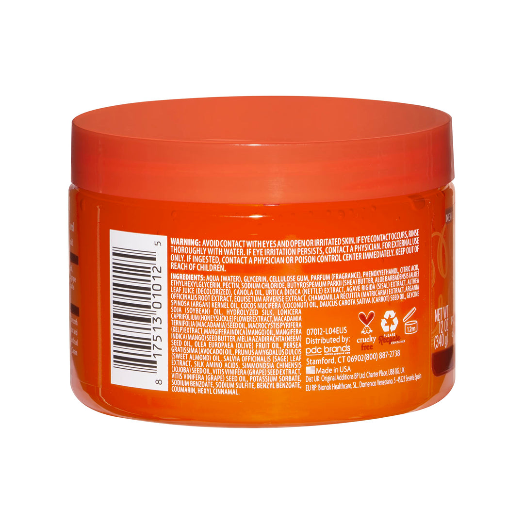 Jar of curl-defining custard with coconut and aloe, 340 g