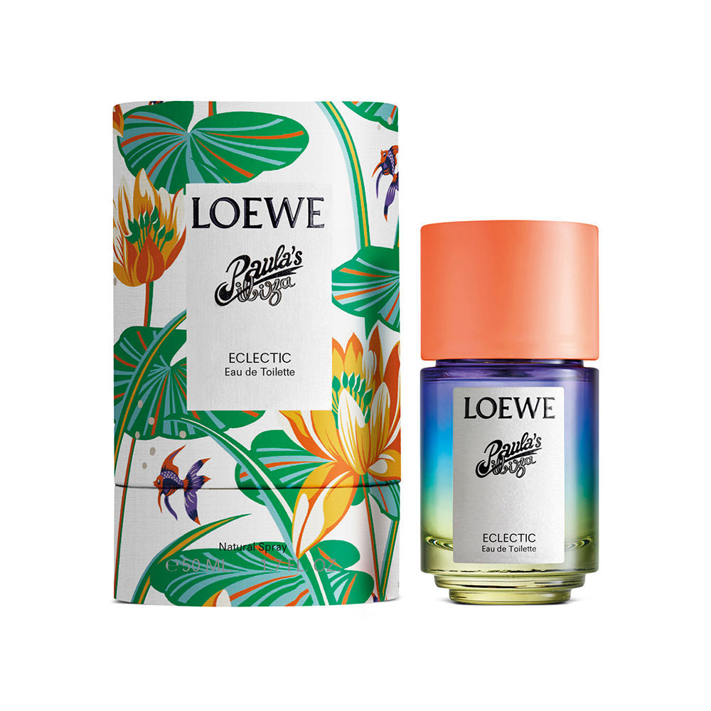 50 ml circular gradient bottle of unisex Eau de Toilette with jasmine and coconut notes