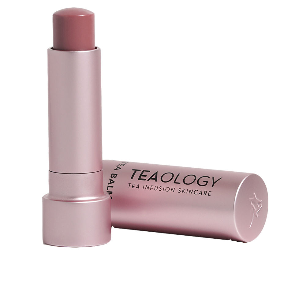 4 g rose tea tinted shea lip balm stick, compact twist tube