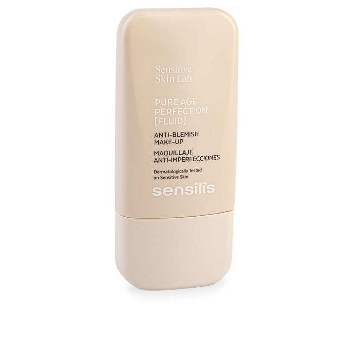 30 ml neutral beige fluid foundation bottle, 04 pêche doré shade