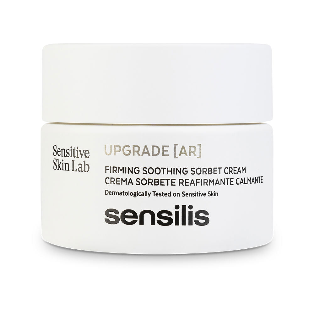 50 ml jar of cream with smooth ivory texture, rich emollient finish