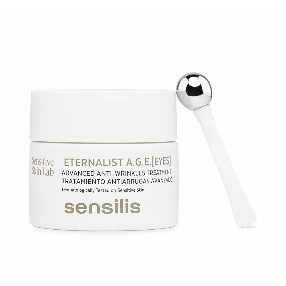 20 ml jar of lightweight cream for eye contour with caffeine and botanical extracts