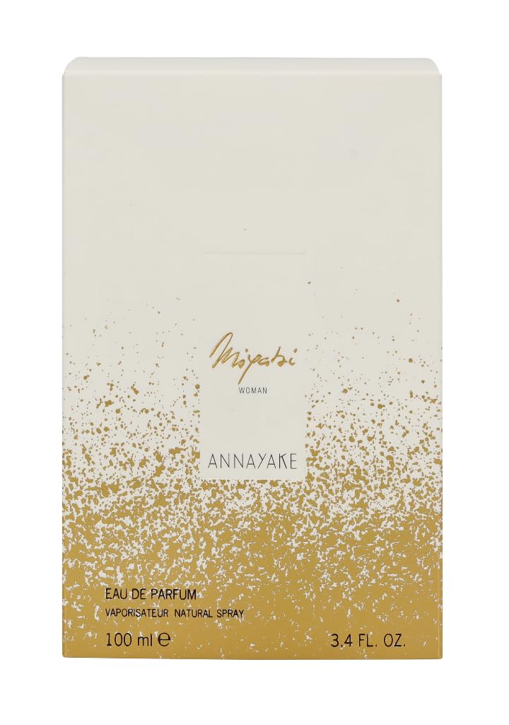 100 ml bottle of Miyabi Floral Woody Eau de Parfum for Women, floral‑woody scent