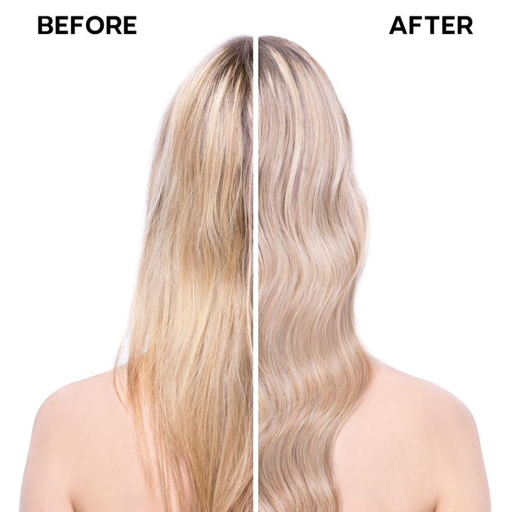 250 ml bottle of violet‑toning sulfate‑reduced shampoo for blonde and silver hair