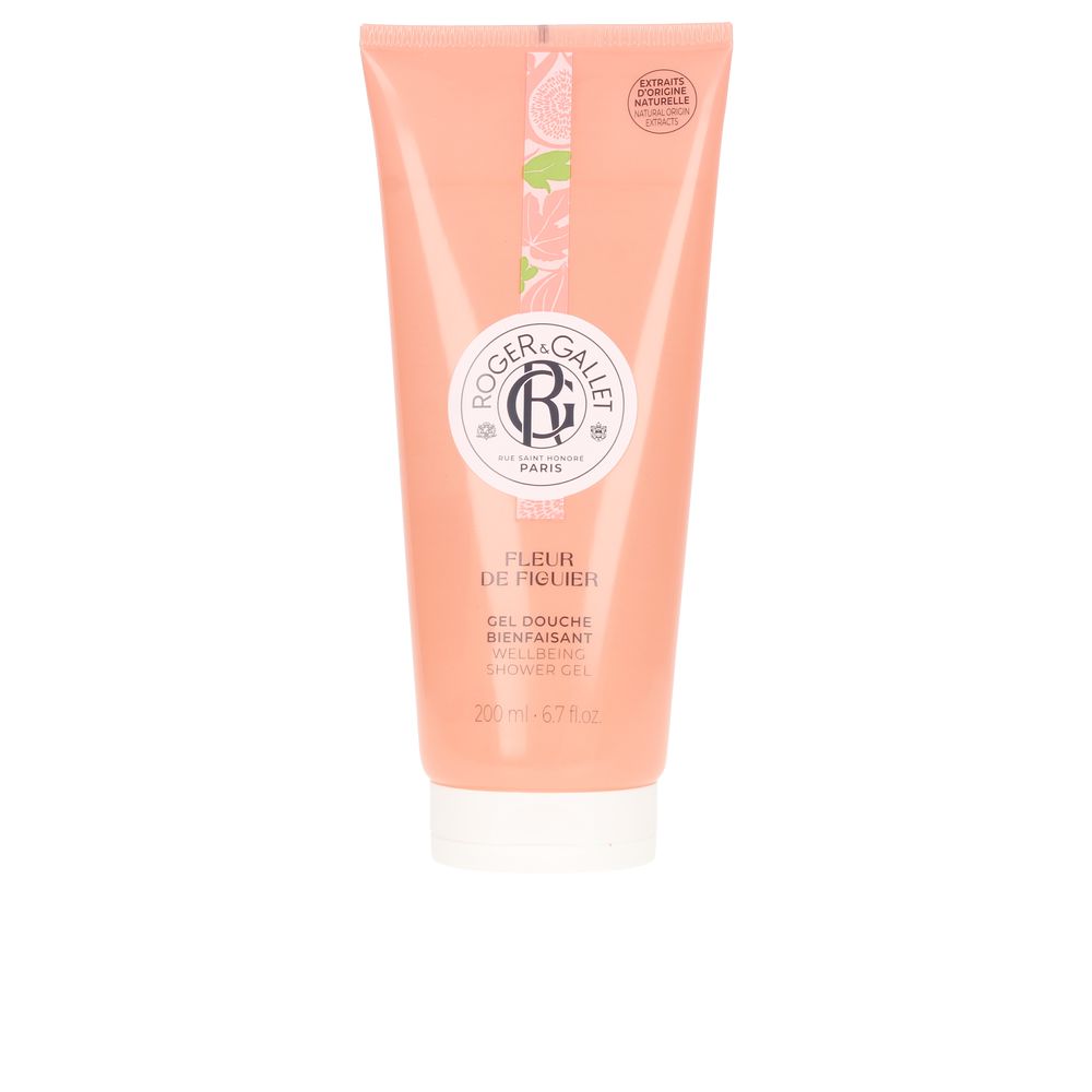 200 ml Fleur de Figuier shower gel bottle, Unisex scented bath product