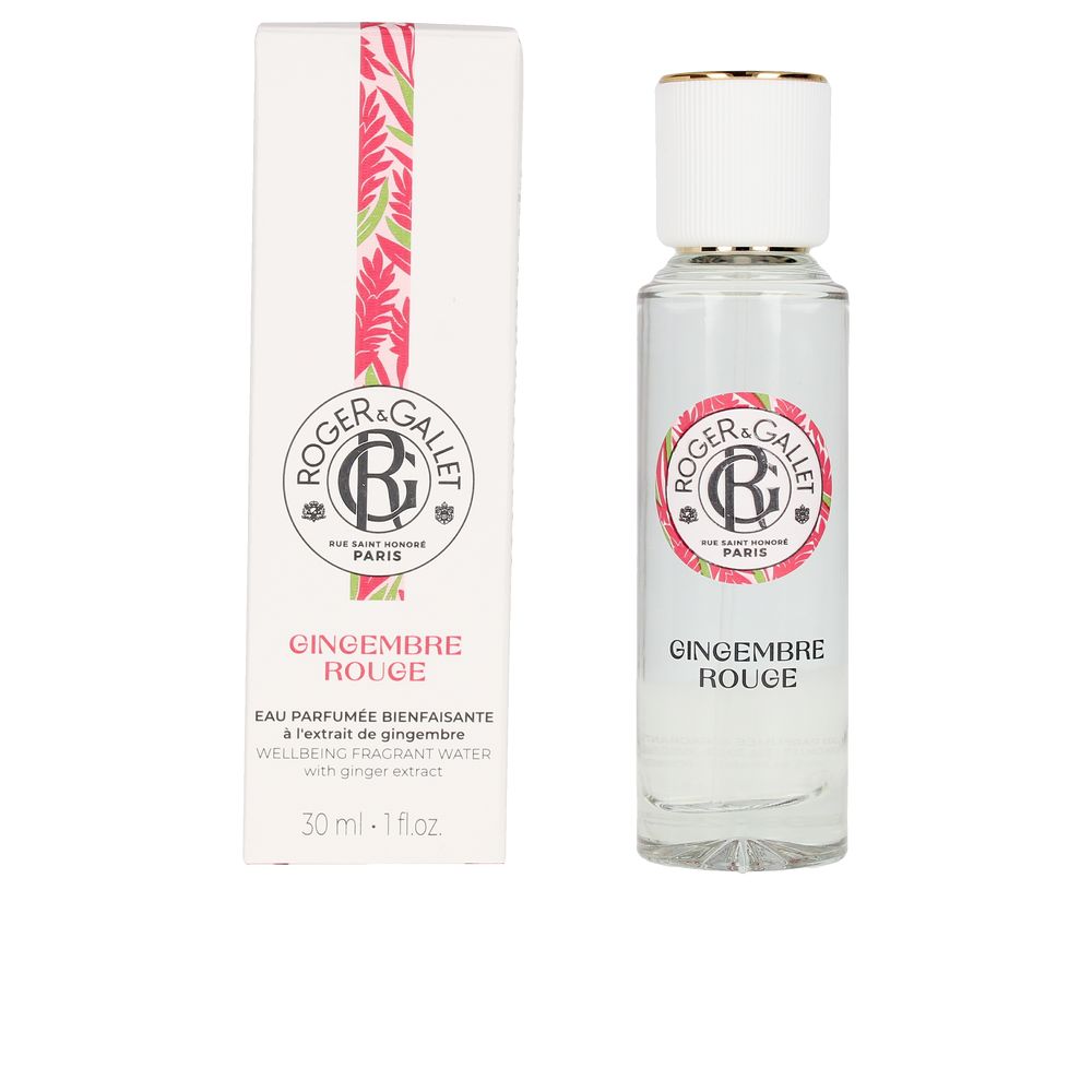 30 ml clear bottle of unisex ginger-floral eau de toilette with spice notes