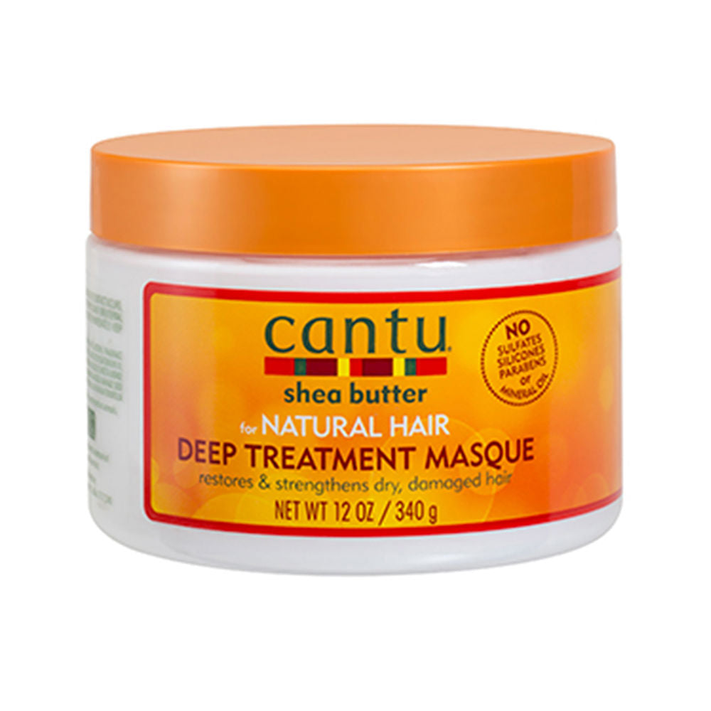 340 g jar of deep repair shea hair mask with botanical oils for natural hair