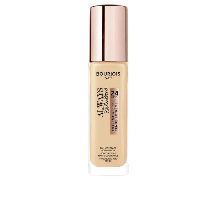 30 ml pump bottle of light vanilla liquid foundation, hydrating, SPF 20