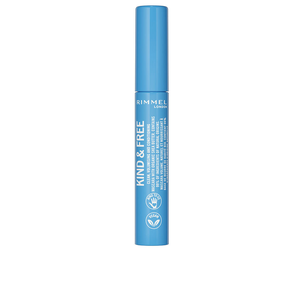 Tube of brown-black brow gel with wand, 7 ml, vegan sustainable packaging
