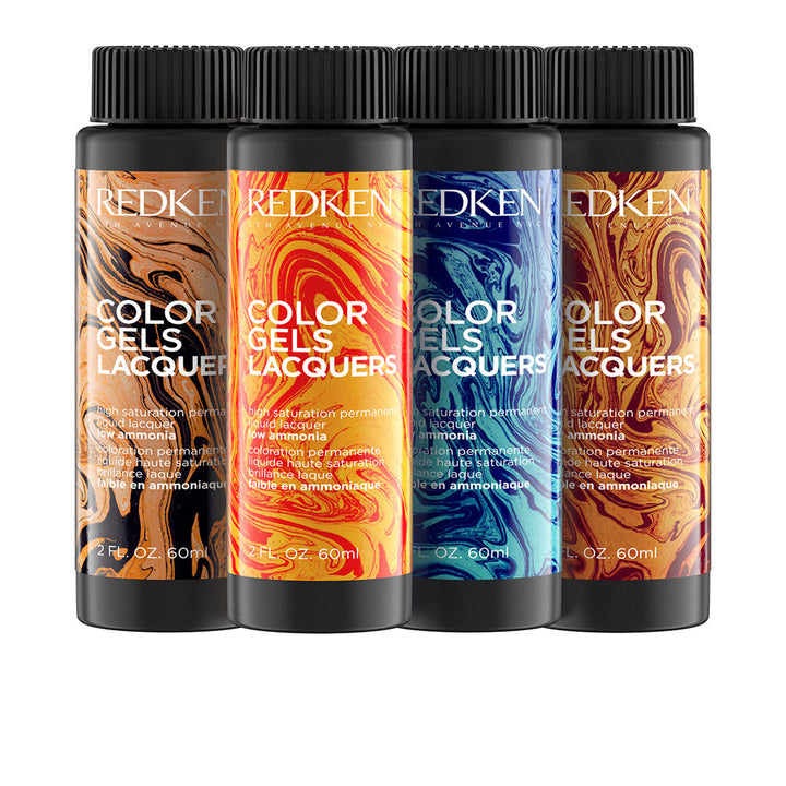 Three 60 ml tubes of Sun Tea 4WG permanent gel colour, low‑ammonia