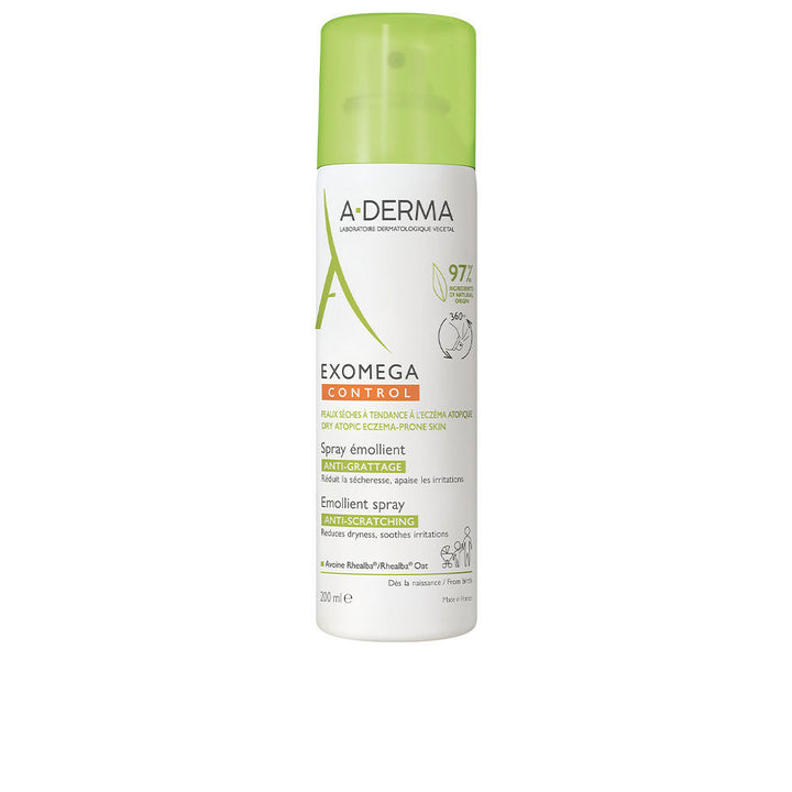 200 ml 360° emollient spray canister; lightweight oat and shea formula