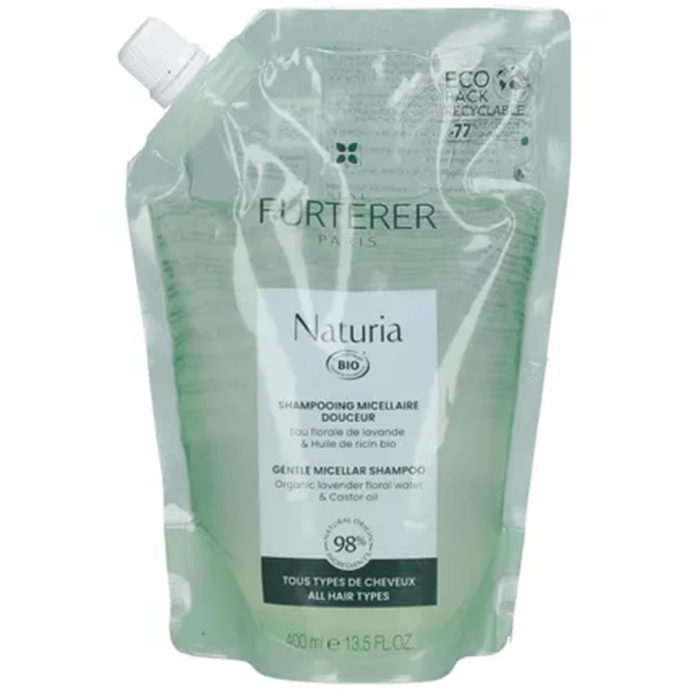 400 ml refill pouch of micellar lavender gentle shampoo for Unisex hair