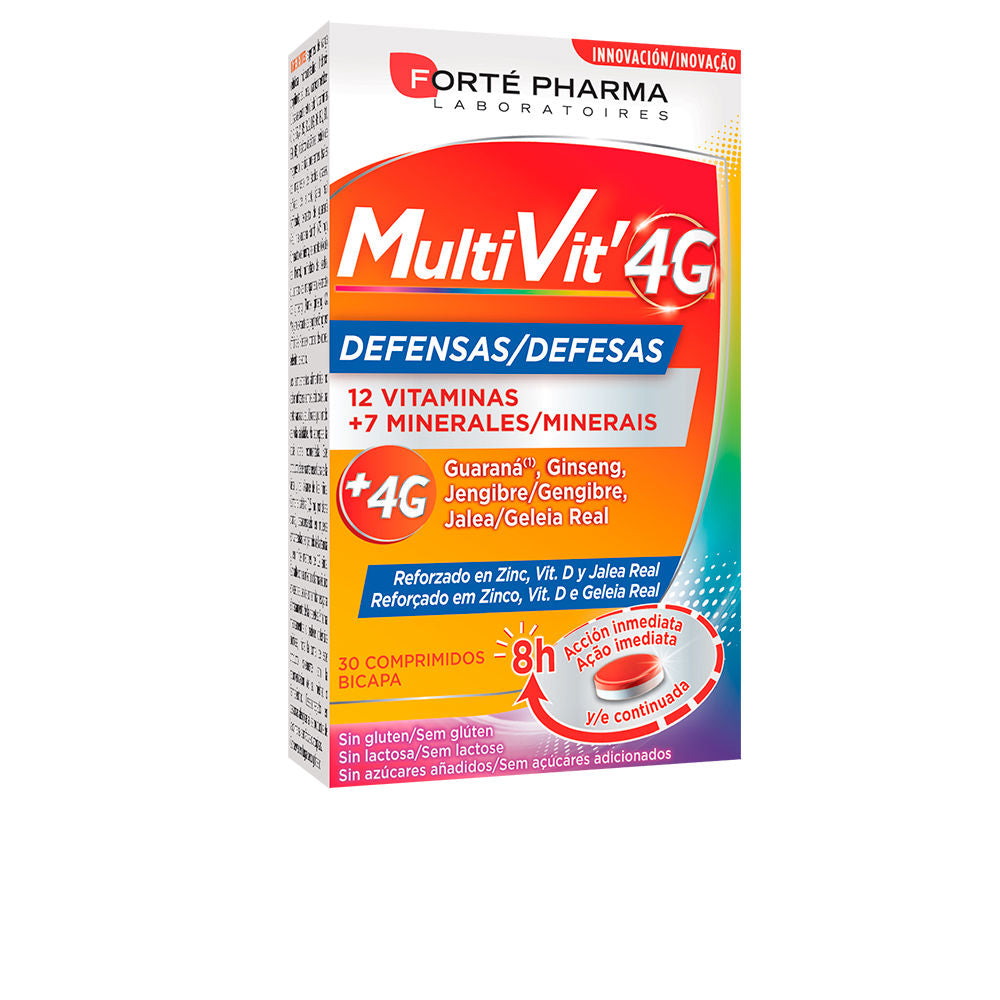 30-tablet box of Unisex multivitamin tablets with 4G botanical complex