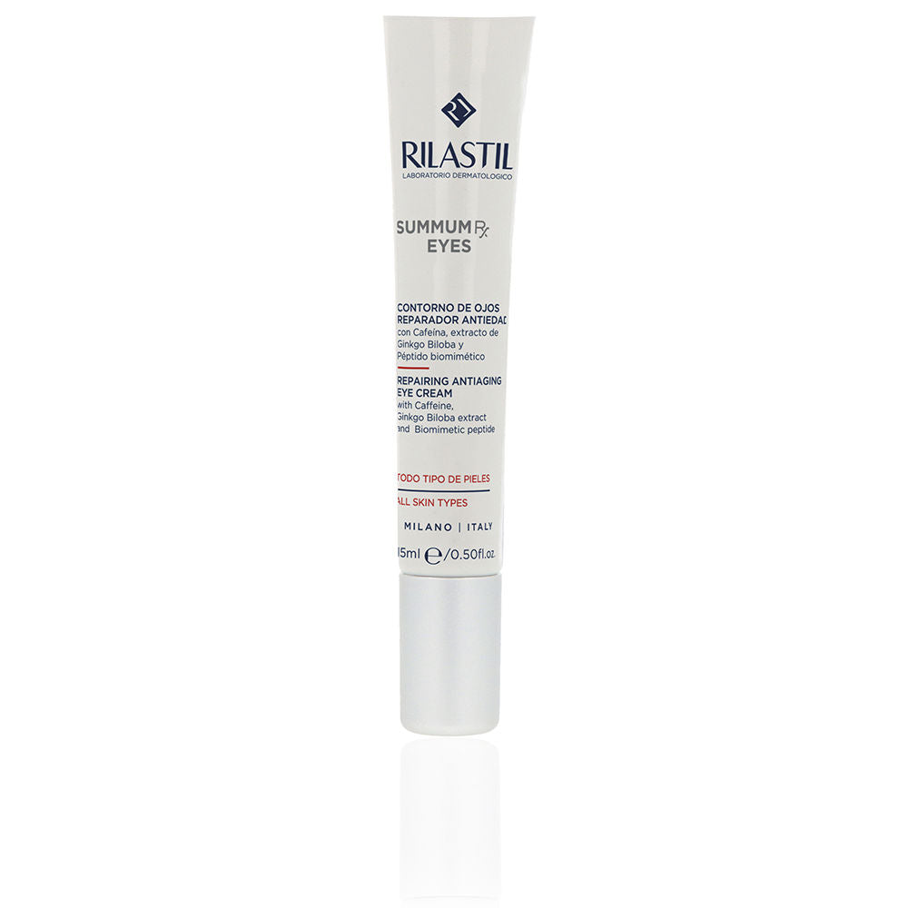 15 ml jar of hydrating eye cream with caffeine and hyaluronate