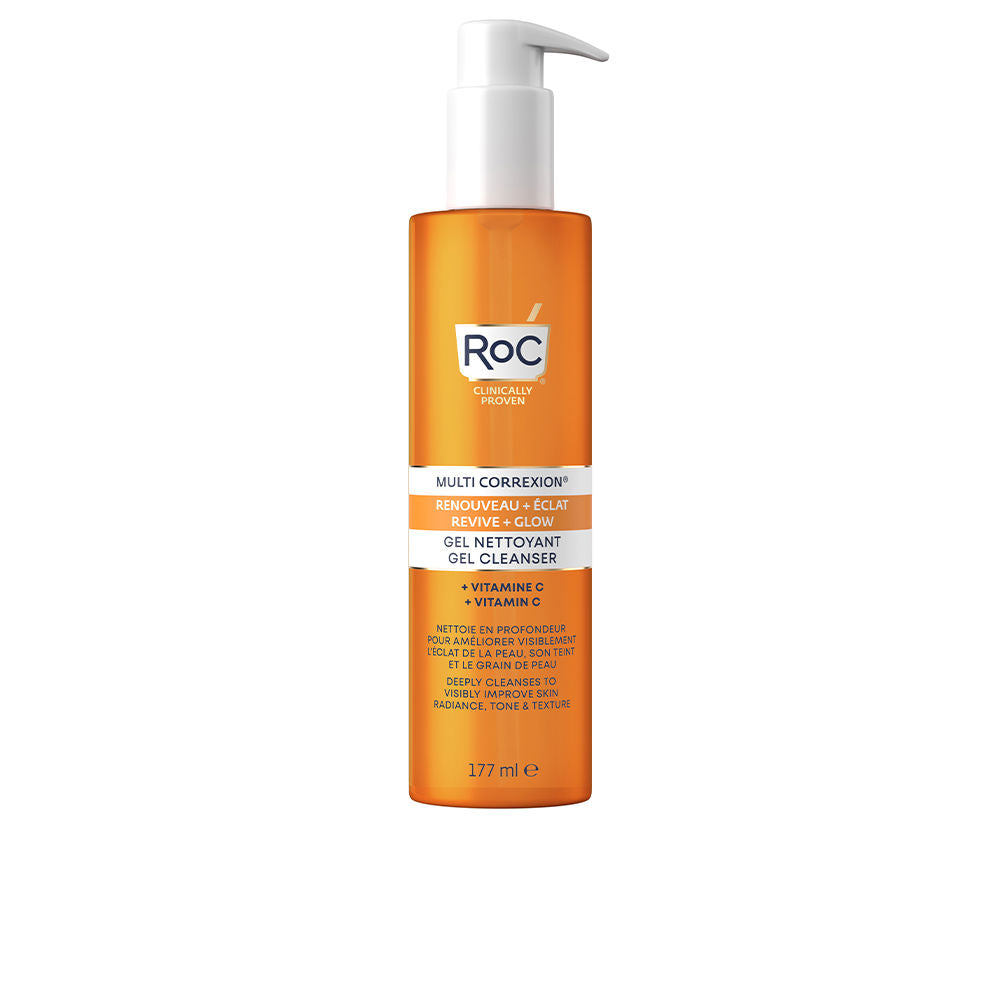 Clear citrus gel cleanser tube, 177 ml, for radiant skin