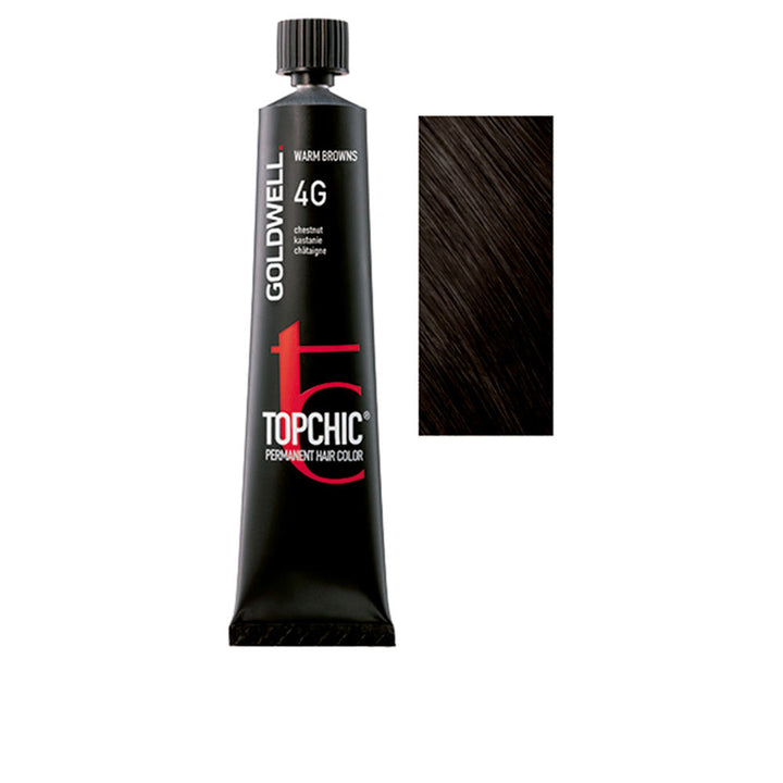 60 ml tube of 4G Deep Golden Brown permanent cream hair colour