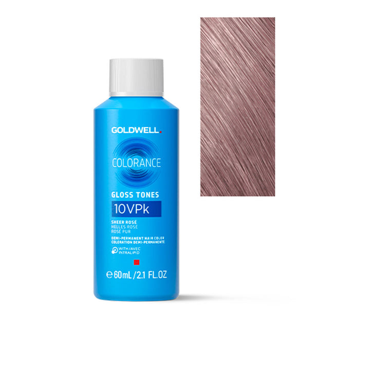 60 ml tube of platinum blonde demi‑permanent gloss hair colour for Women