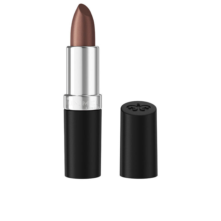 Frosted Burgundy shimmer lipstick bullet, 18 g, deep red with subtle pearl
