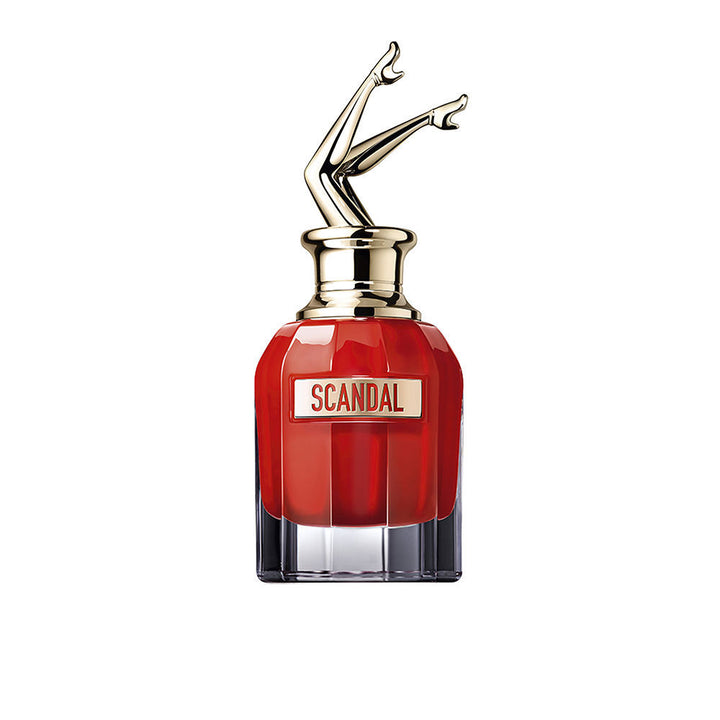 Red sculptural 50 ml amber-floral perfume bottle for Women
