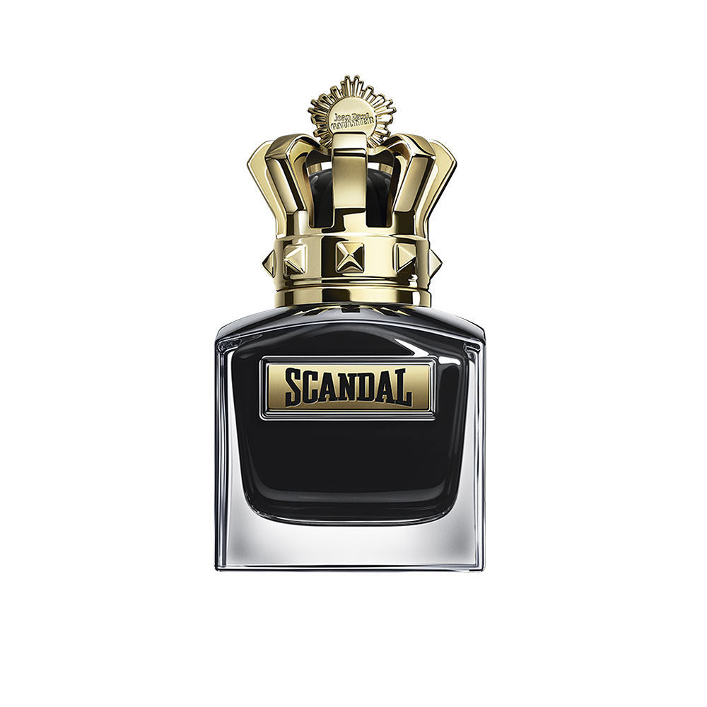 Lacquered black refillable flacon of amber-woody eau de parfum, 50 ml