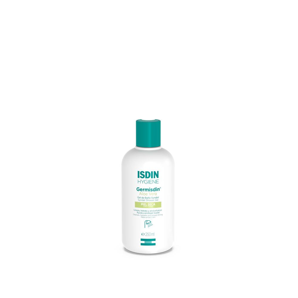 250 ml antiseptic shower gel with aloe vera in dispenser for Unisex use