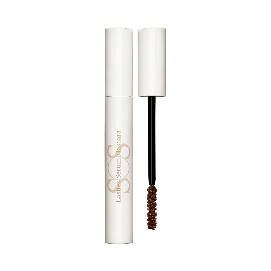 8 ml fortifying lash serum-mascara with castor oil and oat extract, natural finish