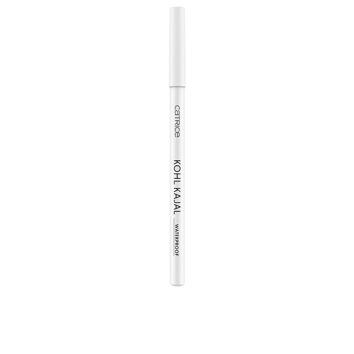 Slim black waterproof kajal pencil, 0.78 g, creamy tip visible