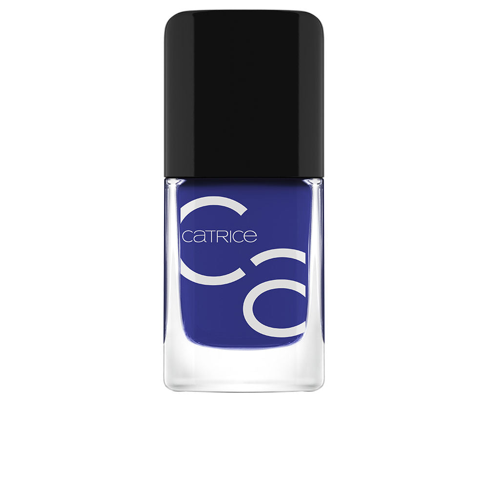 Deep açaí berry gel‑finish nail polish bottle, 10.5 ml, glossy sheen