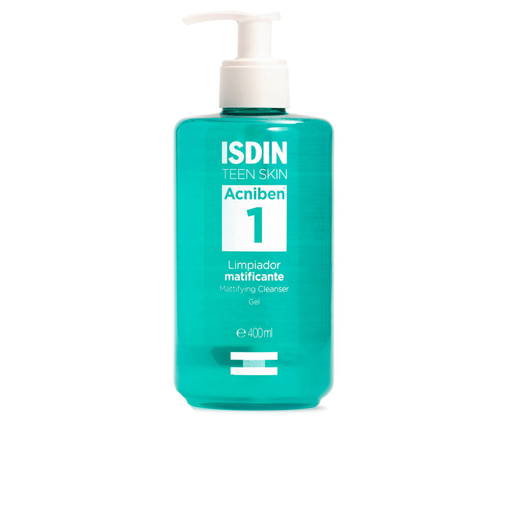 Blue mattifying gel cleanser tube, 400 ml, for Unisex oily acne‑prone skin