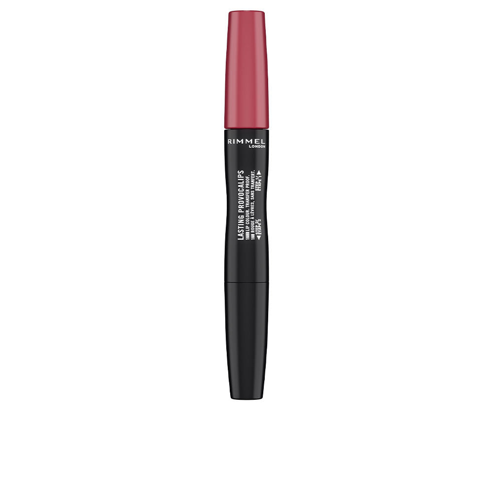 Slim tube of long‑wear pink cream lip colour, 2.3 ml, satin finish