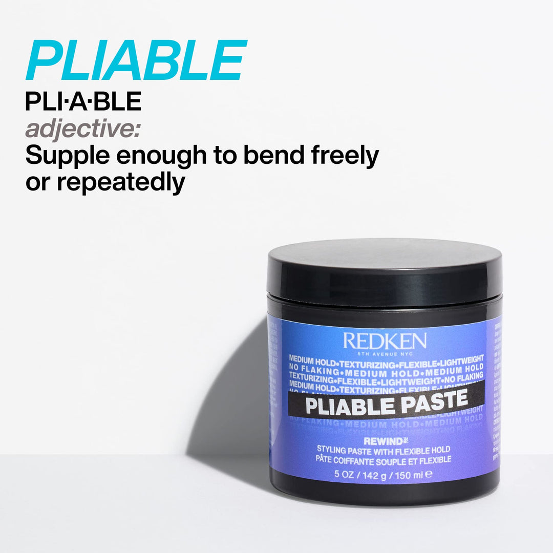 150 ml jar of lightweight, vegan texturising paste for Unisex styling