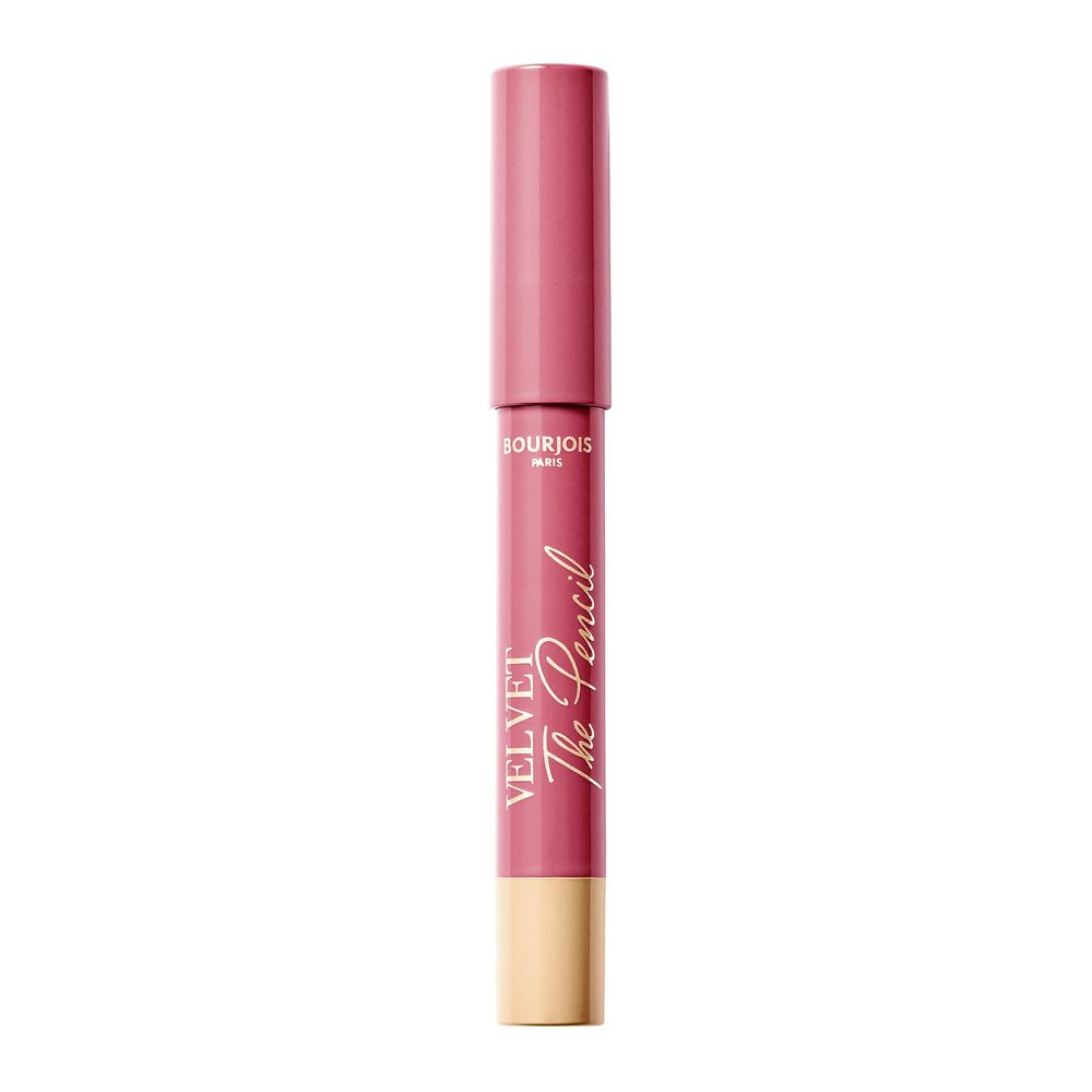 Twist-up velvet lip pencil, shade 02 Amou Rose, 1.8 g, matte finish