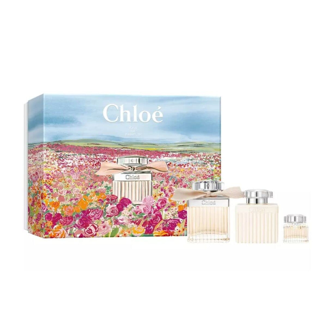 50 ml bottle of floral‑oriental eau de parfum with peony and amber notes
