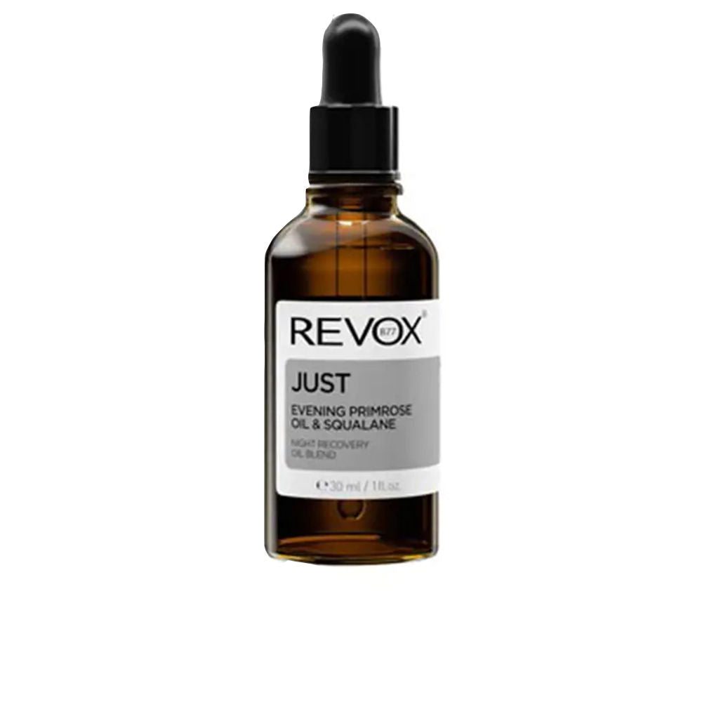 30 ml amber bottle of lightweight night facial oil for Women, rosehip and seed oils