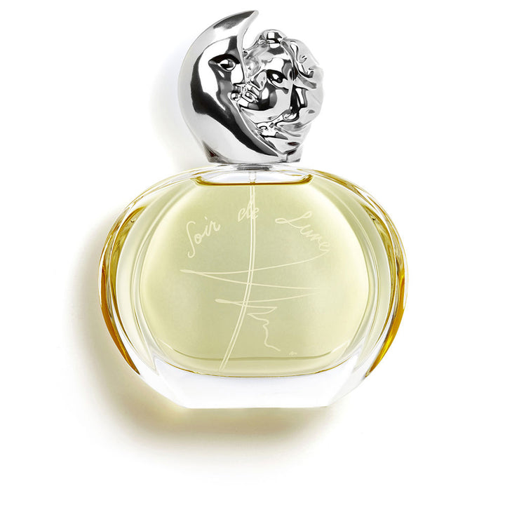50 ml glass perfume bottle with silver cap; floral chipre Eau de Parfum for Women