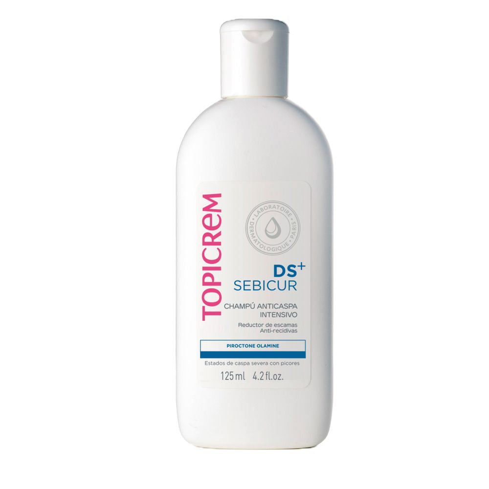 125 ml opaque shampoo bottle for sensitive scalp, anti‑dandruff treatment, Unisex